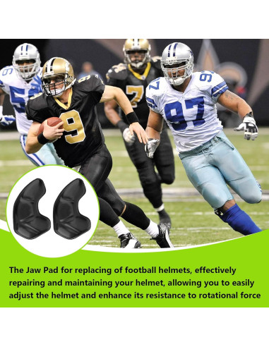 Almohadilla de Mandíbula ArrogantF para Casco Schutt F7 - 3/4''