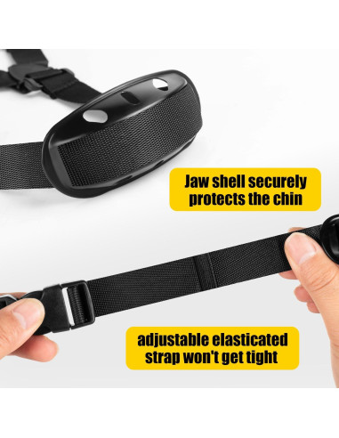 4 Correas de Barbilla Elásticas para Casco Universal BNJZWJJ