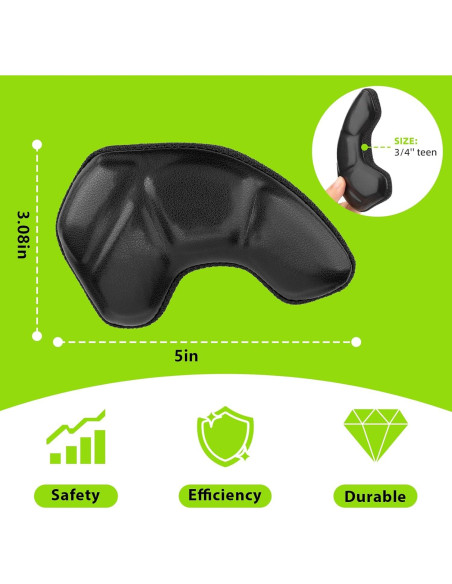 Almohadilla de Mandíbula ArrogantF para Casco Schutt F7 - 3/4''