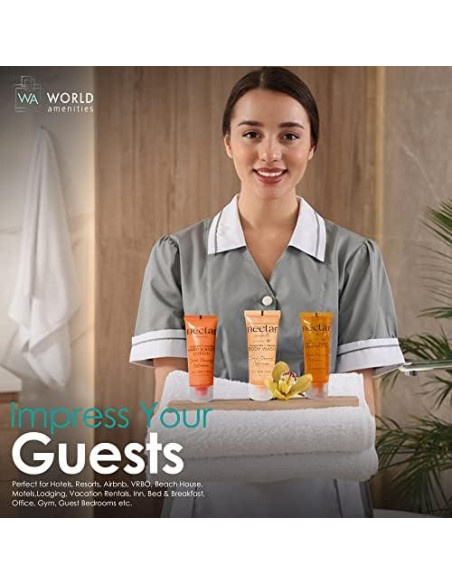 Jabón Corporal a Granel World Amenities 29.57 ml - Flor de Naranja Dulce - 25 Unidades