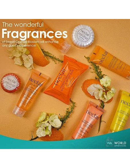 Jabón Corporal a Granel World Amenities 29.57 ml - Flor de Naranja Dulce - 25 Unidades