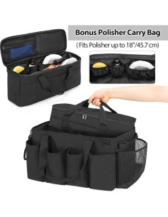 Bolsa de Detallado HODRANT con Transporte para Pulidora 48cm 2