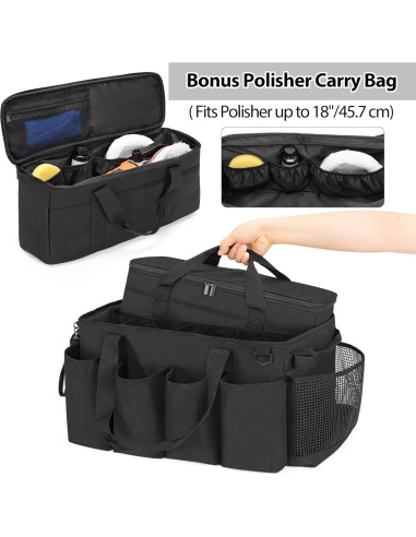 Bolsa de Detallado HODRANT con Transporte para Pulidora 48cm