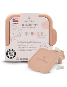 Bandeja de Hielo Moss and Fawn - Silicona para Bebés 8 ml