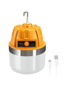 Linterna LED KINQILIN 13600mAh 1800LM Impermeable IPX5