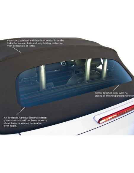 Techo Convertible Audi TT 2000-2006 Sierra Auto Negro Stayfast