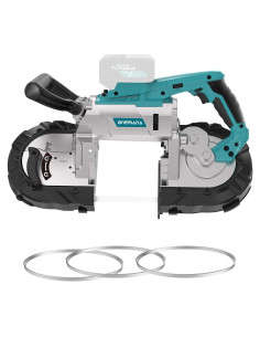 Sierra de Banda Inalámbrica ONEMANA 20V 12.7cm 6 Velocidades