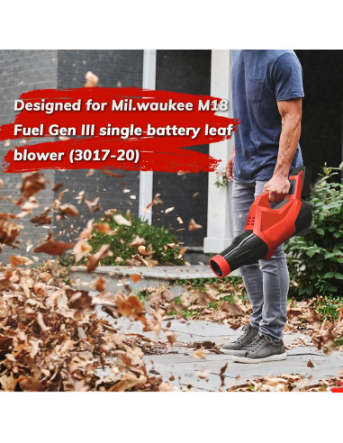 Boquilla de Soplador Zelvoro para Milwaukee M18 - Secado Rápido