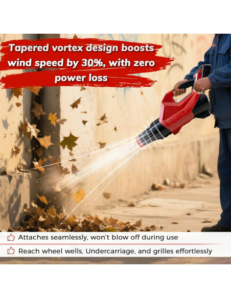 Boquilla de Soplador Zelvoro para Milwaukee M18 - Secado Rápido