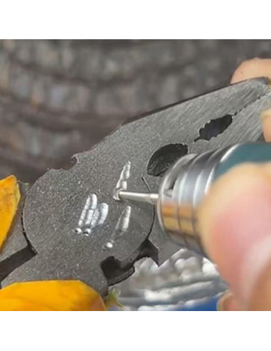 Juego de Fresas de Bola de Carburo Tungsteno 6mm Luo ke - 5 Pcs