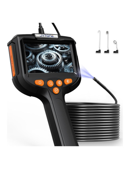 Cámara Endoscópica JYTONE 4.3" HD, 5.5mm Impermeable, 2m