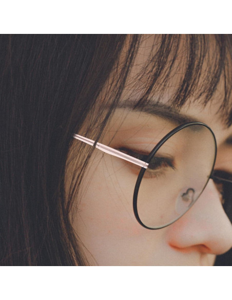 Brazos de Gafas Gatuida Repuesto Metal Negro Kit Reparación