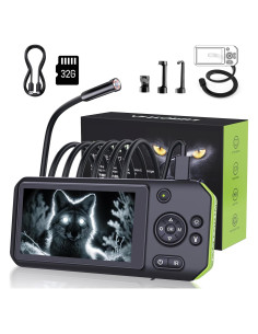 Endoscopio AMTORIN 5m con Visión Nocturna y Pantalla IPS 5"