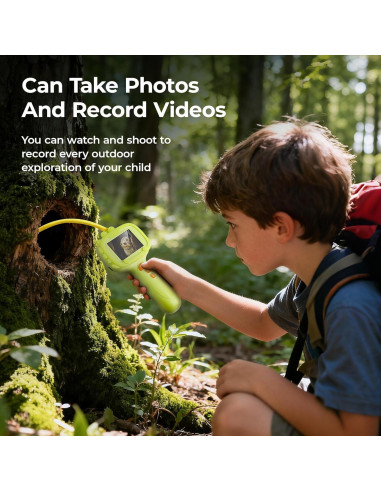 Cámara de Endoscopio Recargable para Niños G21 Verde Pale