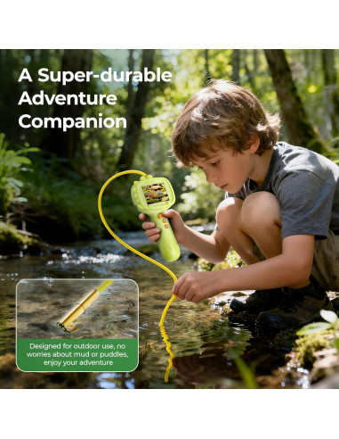 Cámara de Endoscopio Recargable para Niños G21 Verde Pale