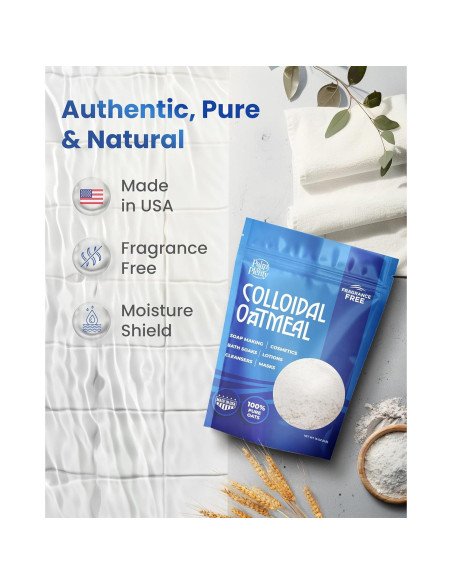 Avena Coloidal Pura Palm and Plenty 907g - Sin Fragancia