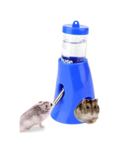 Botella de Agua Hypeety 80ml para Hámster Automática Azul