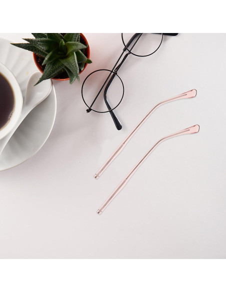 Brazos de Gafas Gatuida Repuesto Metal Negro Kit Reparación