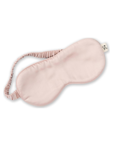 Máscara de Sueño Clementine Rosa Ballet con Seda de Bambú