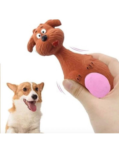 Juguete Squeaky para Perros Elefante de Láttex Natural 12.5 cm