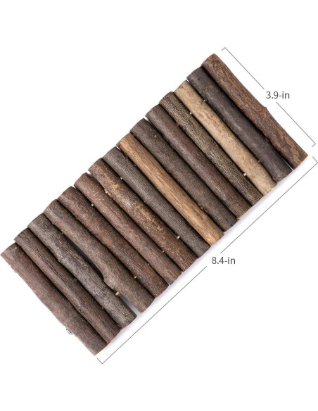 Puente de Escalera de Madera Niteangel 21.3x9.9cm para Hámsters