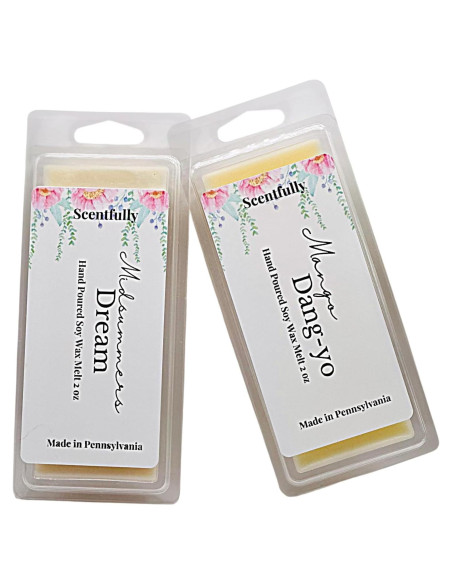Cera Derretida Scentfully 113g Doble Pack Sueño de Verano & Mango