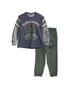 Conjunto de Ropa Minecraft para Niños - Camiseta y Jogger