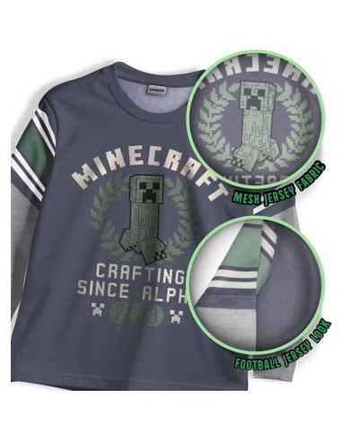 Conjunto de Ropa Minecraft para Niños - Camiseta y Jogger