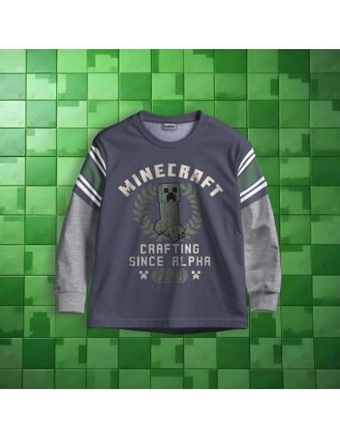 Conjunto de Ropa Minecraft para Niños - Camiseta y Jogger