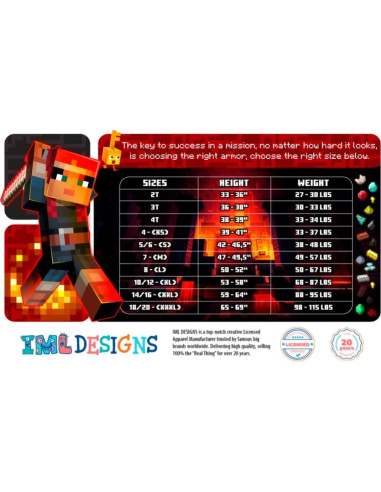 Conjunto de Ropa Minecraft para Niños - Camiseta y Jogger