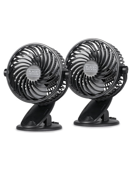 Ventilador de Enfriamiento Convertible BLACK+DECKER 10.16 cm 2-Pack