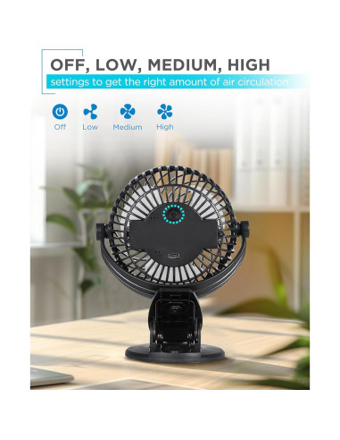 Ventilador de Enfriamiento Convertible BLACK+DECKER 10.16 cm 2-Pack