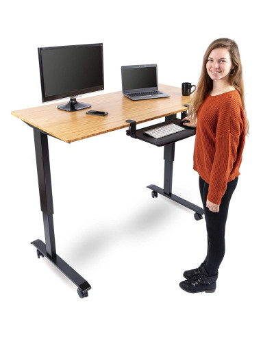 Soporte de Escritorio Compacto S Stand Up Desk Store Negro