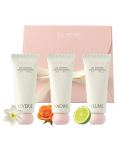 Crema de Manos Antienvejecimiento LA MUSE - Set de 3 Fragancias