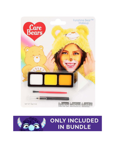 Kit de disfraz Care Bears Funshine Bear con diadema y parche