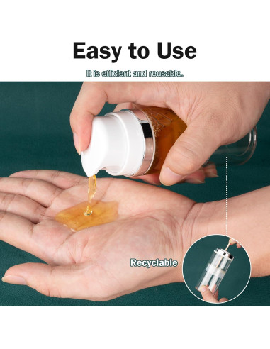 Set de 3 Botellas de Bomba Sin Aire Decorniqu 50ml