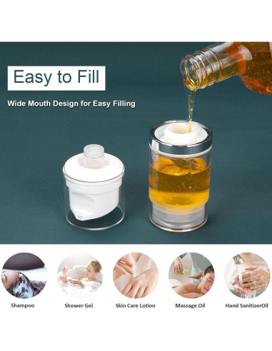 Set de 3 Botellas de Bomba Sin Aire Decorniqu 50ml