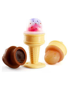 Alimentador de Frutas y Mordedor Smily Mia - Silicona BPA Free