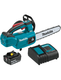 Cortadora de Cadena Inalámbrica Makita 18V 10" con 2 Baterías 4.0Ah 2