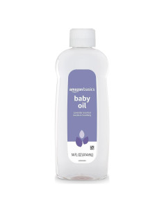 Aceite para Bebés Amazon Basics Lavanda 414 ml Hidratante
