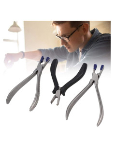 Kit de Reparación de Gafas Sin Montura EIMSOAH - 3 Piezas