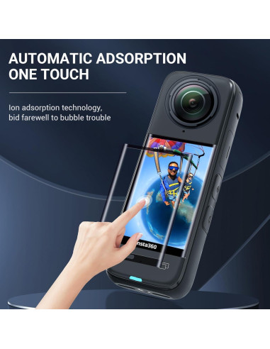 Kit 7en1 Accesorios para Insta360 X4 - Funda, Tapa, Bolsa
