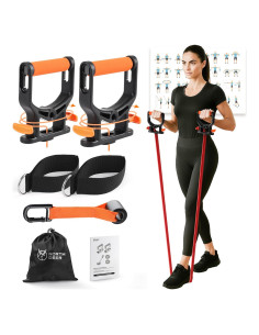 Banda de Resistencia Ajustable Northdeer con Mangos Potencia