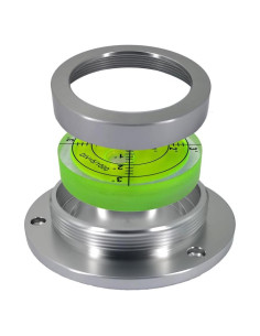 Nivel de Burbuja Horizontal The Yan He 90mm Aluminio Verde