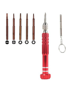 Juego de Destornilladores 6-en-1 ROYALSAFE para Gafas y Electrónica