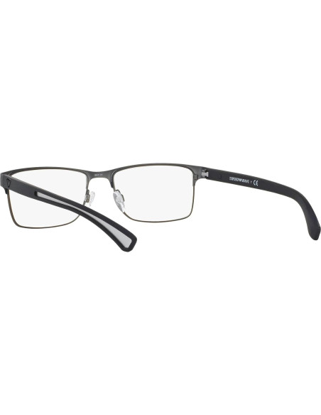 Monturas de Gafas Emporio Armani EA1052 Azul Gunmetal 53mm