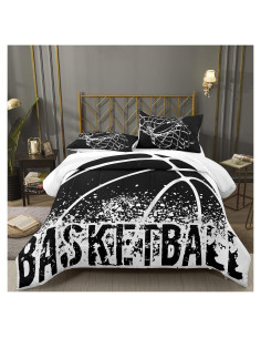 Conjunto de Ropa de Cama Bodhi Individual Microfibra Negro