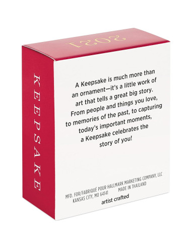 Adorno Navideño Miniatura Hallmark Poppy Trolls 2021 2.54 cm