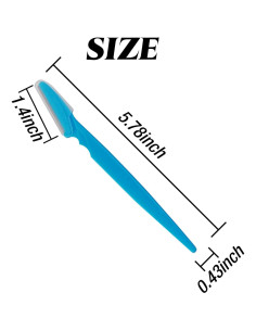 65 Navajas de Cejas RONYOUNG con Cubierta de Seguridad - 5 Colores 2