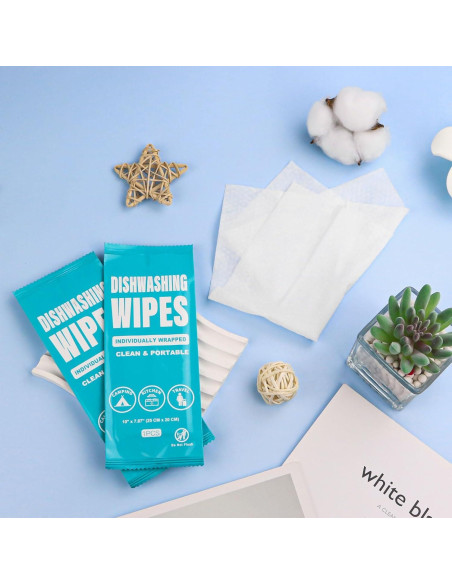 Toallitas de limpieza de platos RSQAZQ 50 Pcs desechables